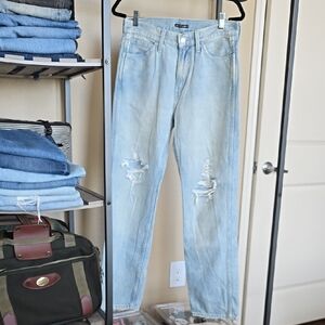 Light Blue Distressed LEVIS Jeans